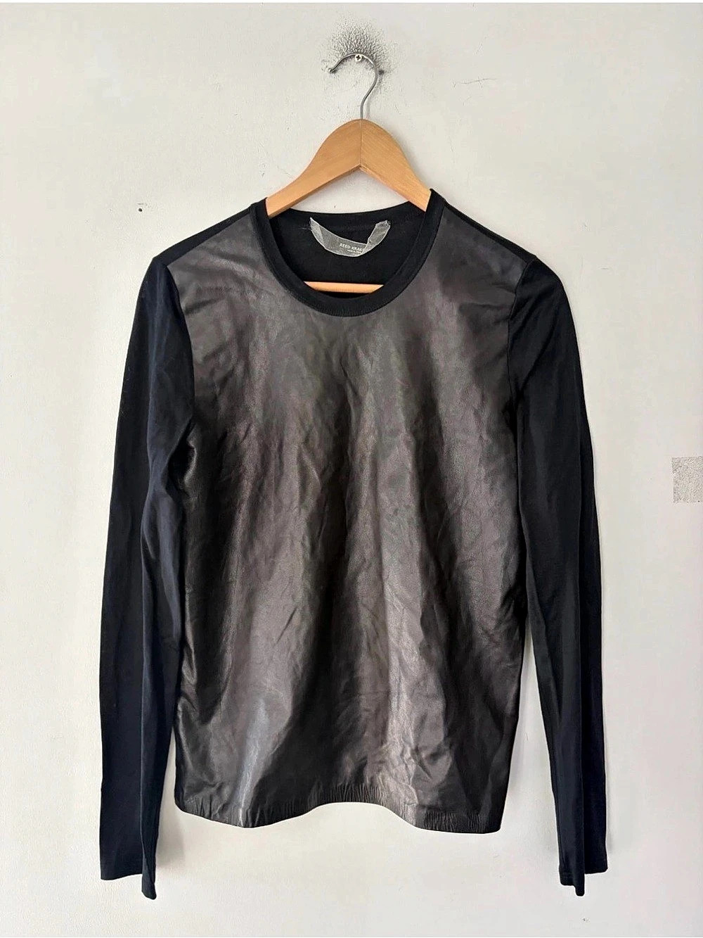 Reed Krakoff Lamb Leather Panel Top Size S